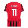 Dječji - Dres + Kratke Hlače AC Milan Pulisic 11 Domaći 24/25